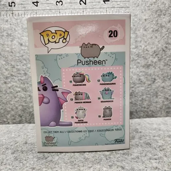 Funko POP! 2018 Vinyl Pusheen the Cat Cute Kawaii Dragonsheen Dragon Figure #20 - Picture 3 of 6